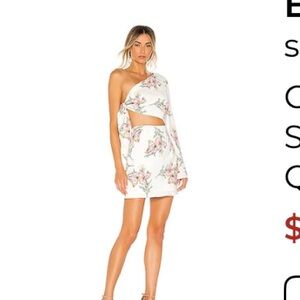 NWT. Superdown • ESSIE ONE SHOULDER DRESS